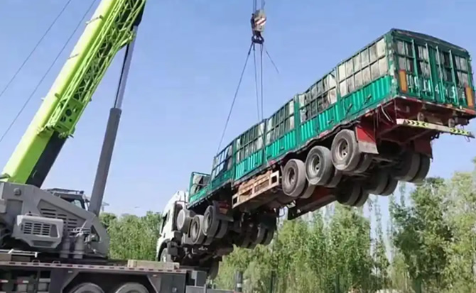 瀍河回族区道路脱困救援案例